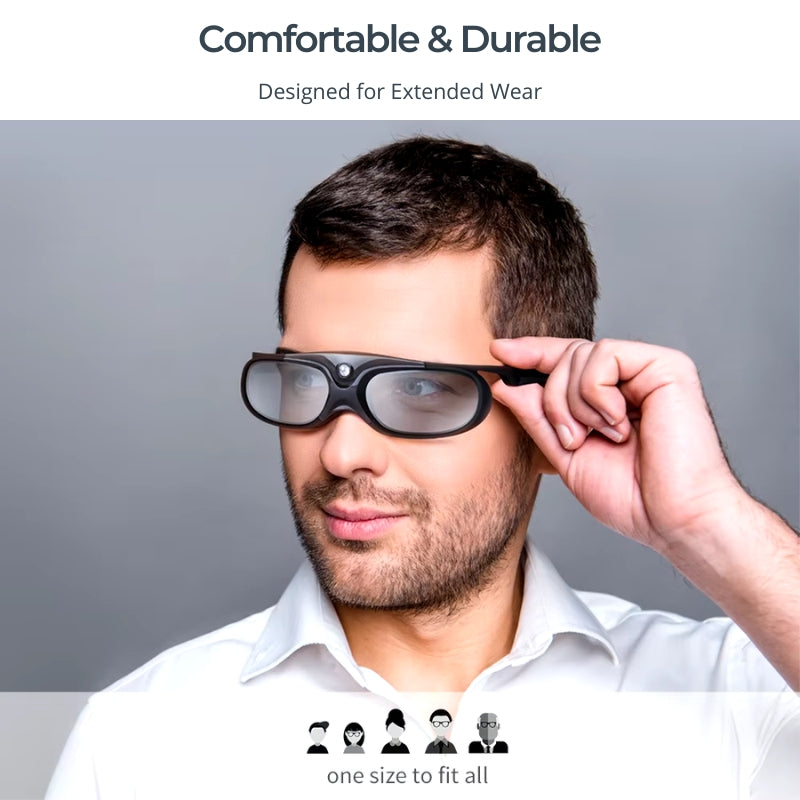 Vision Beam™ DLP-Link 3D Glasses x2 – VionB