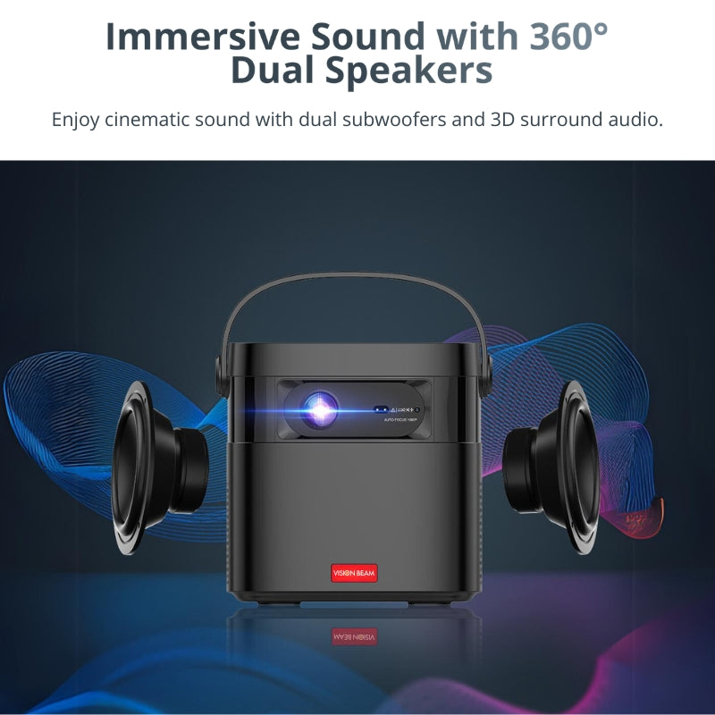 Vision Beam™ Max – Portable Cinema Experience